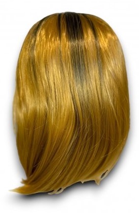 Kvalitná dámska parochňa - hnedá, 40 cm